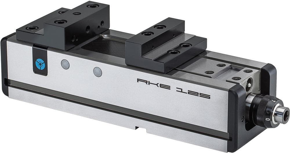Menghină compactă RKE pentru utilaje NC, 125 mm, deschidere 216 mm, RÖHM