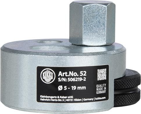Extractor de bolțuri, deschidere 5-19mm, 52, KUKKO