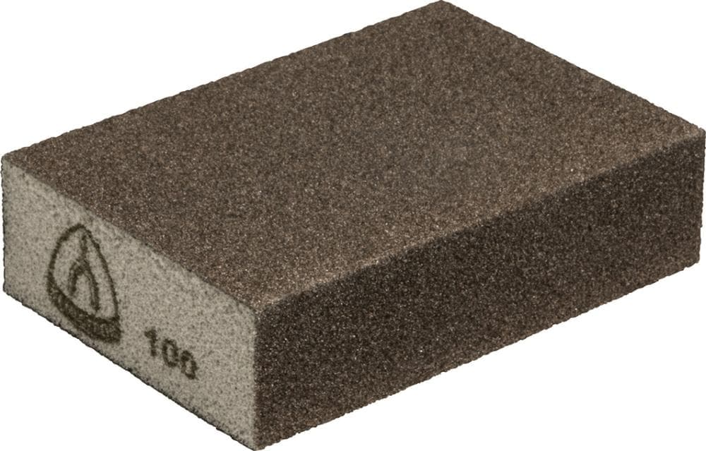 Bloc abraziv flexibil, 100x70x25mm, granulație 60, corindon, KLINGSPOR