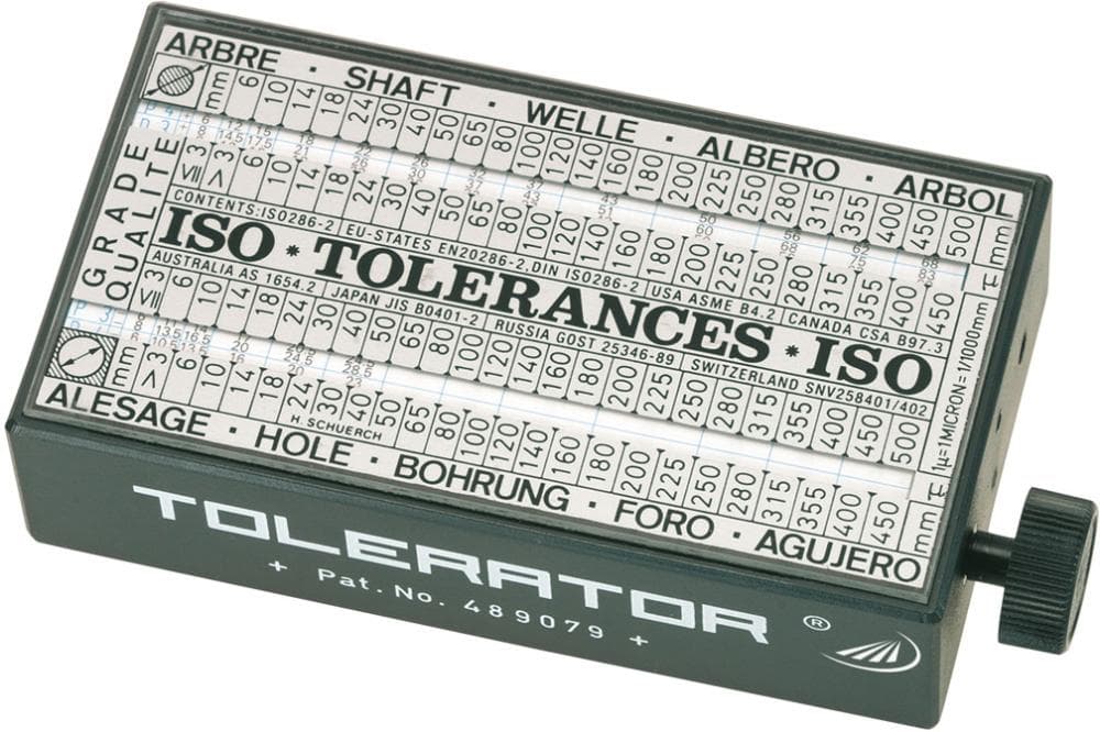 Indicator de toleranță ISO, Tolerator, 110x60x30mm, HELIOS PREISSER
