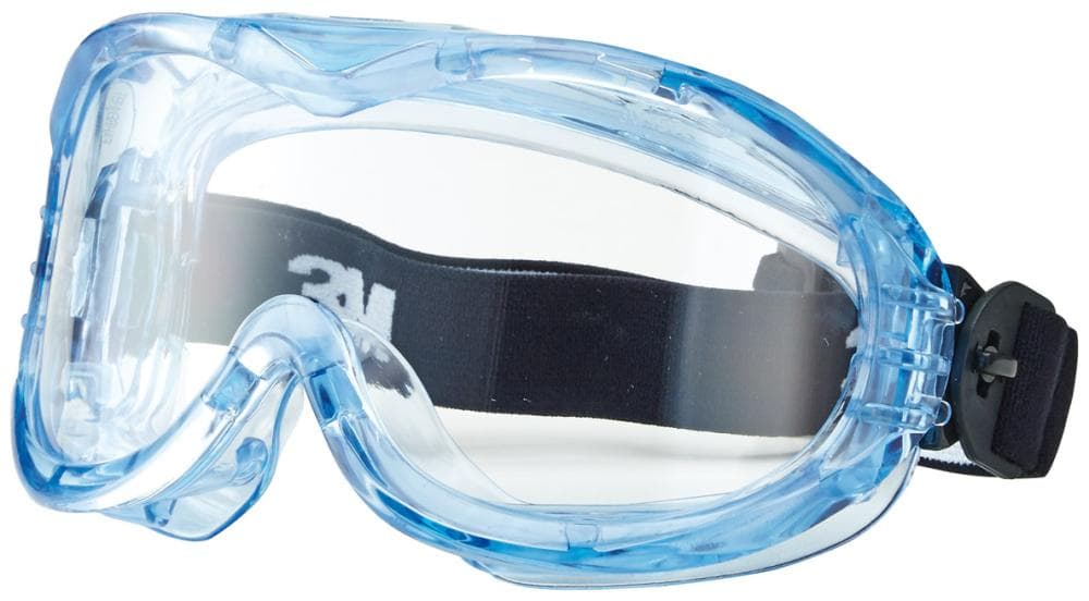 Ochelari de protecție Fahrenheit™, transparenți, ramă albastră, 3M