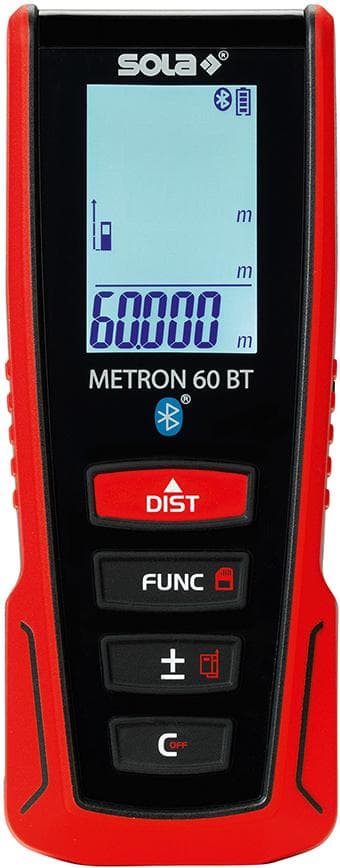 Distanțometru laser METRON 60 BT, inclusiv accesorii, Sola