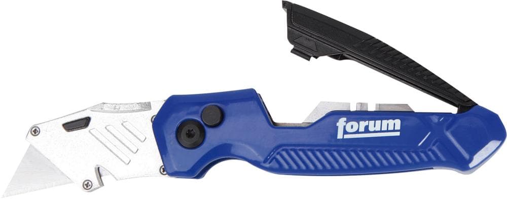 Cutter cu lamă rabatabilă trapezoidală, 180 mm, cu 2 lame, FORUM