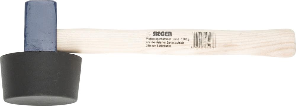 Ciocan dulgher SIEGER, 1500g, rotund Ø 100mm, Ideal