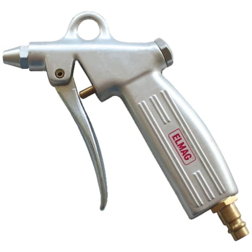 Pistol de suflat cu aer comprimat ELOX cu duză normală, 1,5 mm, complet cu racord, max 10 bar, 32240, ELMAG