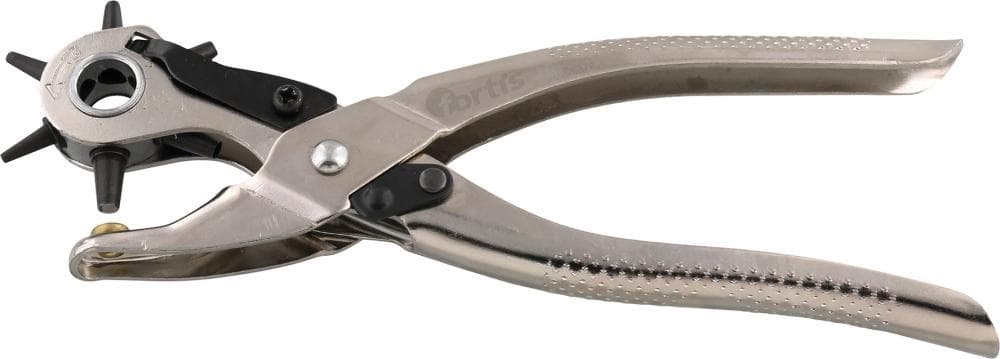 Clește de perforat tip revolver, lungime 225 mm, FORTIS