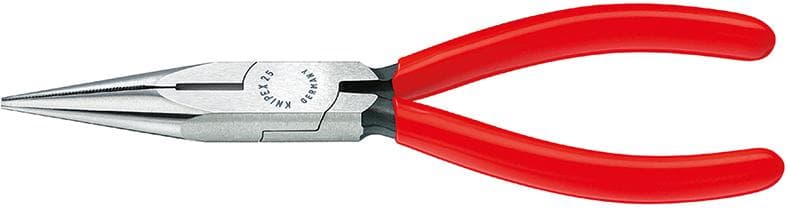 Clește bacuri semirotunde lungi, 140 mm, drept, cap polisat, 25 01 140, KNIPEX