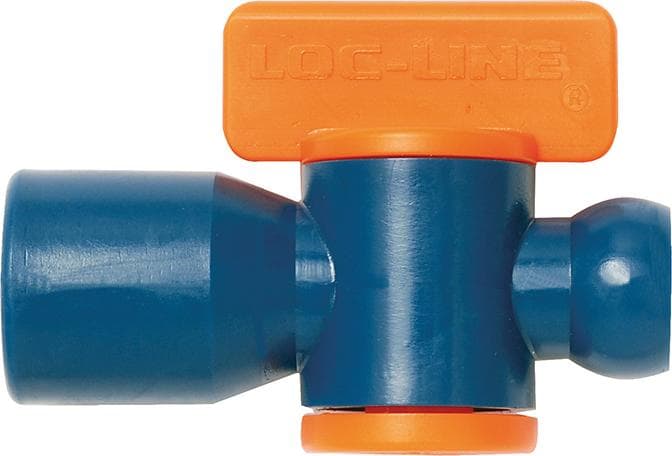 Robinet de închidere 2 piese pentru furtun segmentat 1/4" filet interior NPT, LOC-LINE