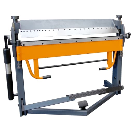 Mașină de îndoit tablă manuală SBM 1270x2,0mm, HS, cu 12 segmente, 81107, ELMAG