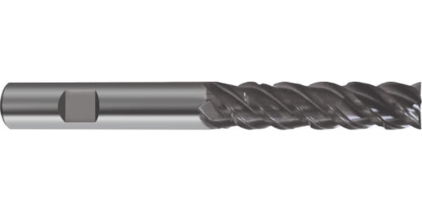 Freză Ratio RF 100 Speed M (6761), carbură monobloc, TiAlN-SuperA, tip N, 4 tăișuri, coadă HB, GÜHRING