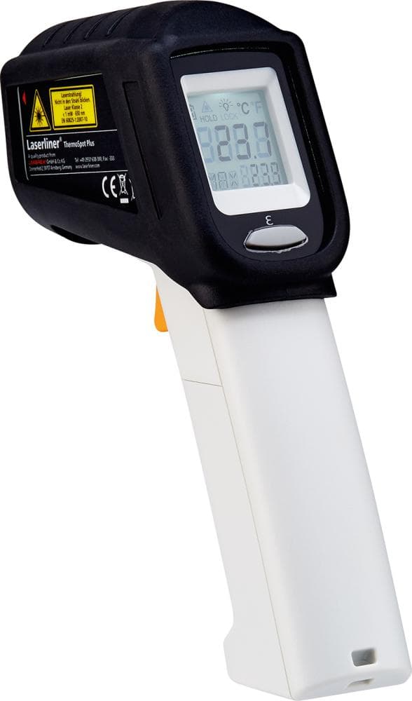 Termometru cu infraroșu ThermoSpot Plus, măsurare de la -38 până la +600 °C, LASERLINER