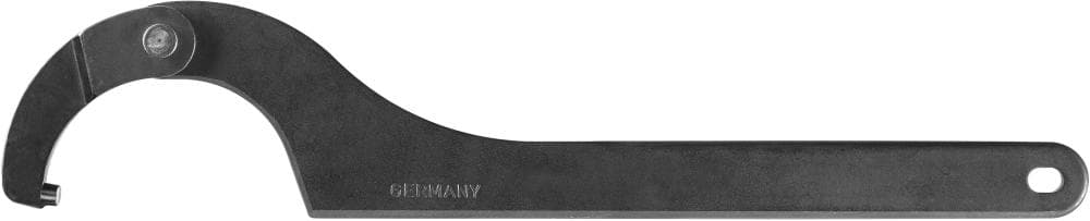 Cheie cârlig cu pin și articulație, 22 - 35 mm, lungime 165 mm, pin ø 3,0 mm, DIN 1816, AMF