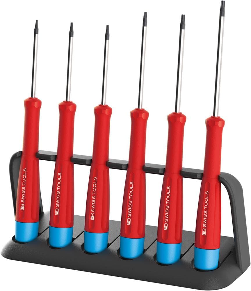 Set șurubelnițe pentru electroniști, TORX® BO, 6 piese, PB Swiss Tools