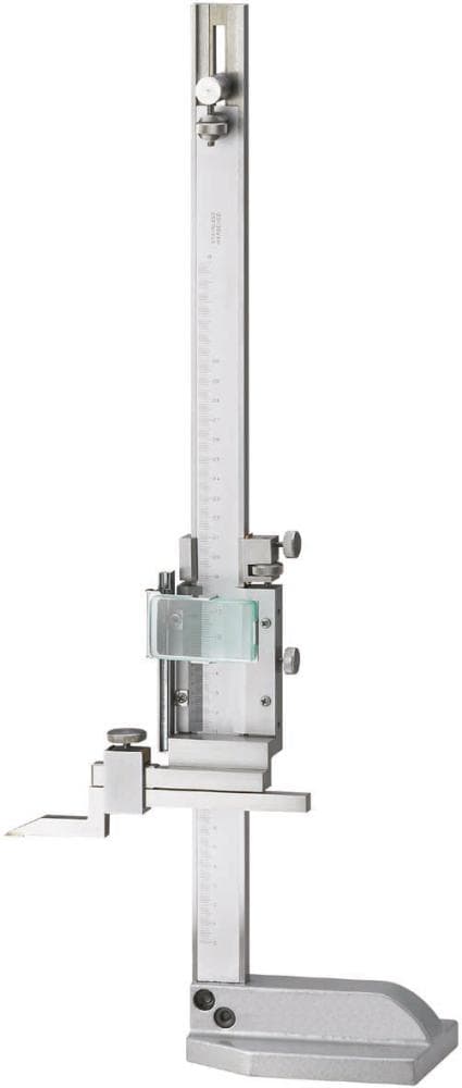 Dispozitiv pentru trasarea și măsurarea înălțimilor, cu lupă, 125x85 mm, citire 0.02 mm, FORUM