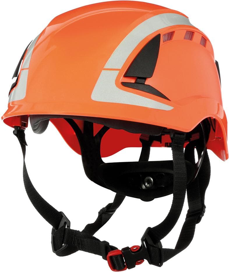 Cască de protecție ventilată X5007V-CE, portocalie, 3M