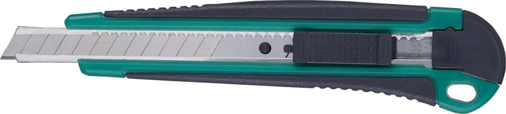 Cutter 9 mm cu 3 lame, carcasă din plastic, FORTIS