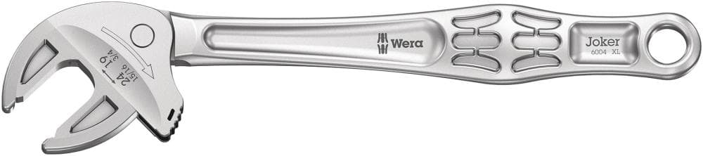 Cheie cu cap deschis Joker Nr.6004, reglare automată, 3/4 - 15/16 inch, Wera