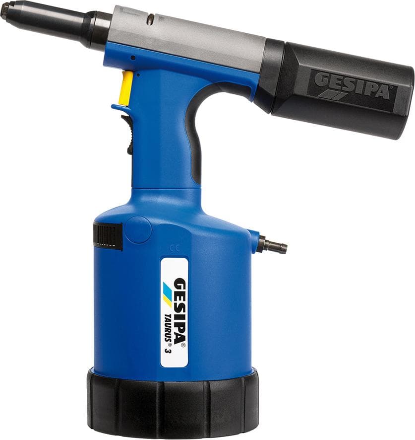 Pistol de nituit pneumatic-hidraulic TAURUS® 3, cursă 25 mm, 18000 Nm, 1457871, GESIPA