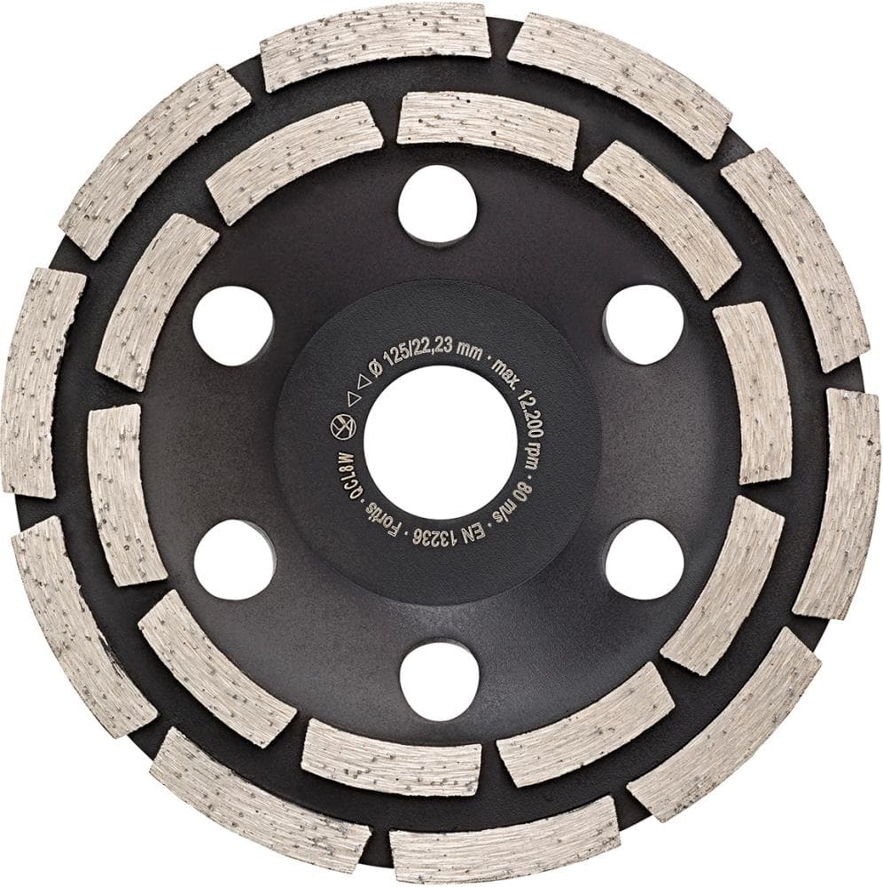 Disc de șlefuit diamantat Power Duo, 125mm, FORTIS
