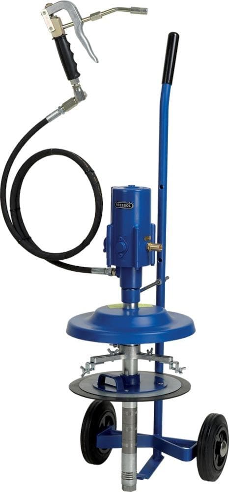 Dispozitiv de ungere cu aer comprimat pentru găleată 10kg, Ø 210-240mm, PRESSOL