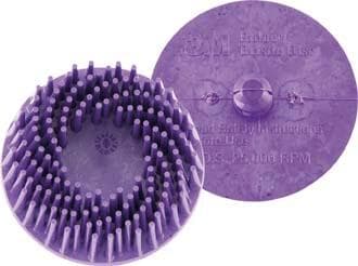 Disc de curățare cu peri ROLOC 50,8mm K36 violet, 3M