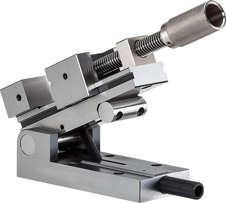 Menghină de precizie sinusoidală Sinus PS-SV, 70 mm, deschidere 80 mm, RÖHM