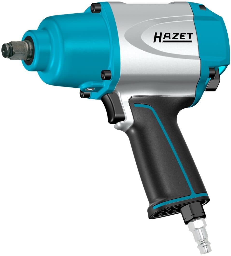 Pistol de impact pneumatic, pătrat 1/2", cuplu 850/750 Nm, 7000 rotații/min, Hazet