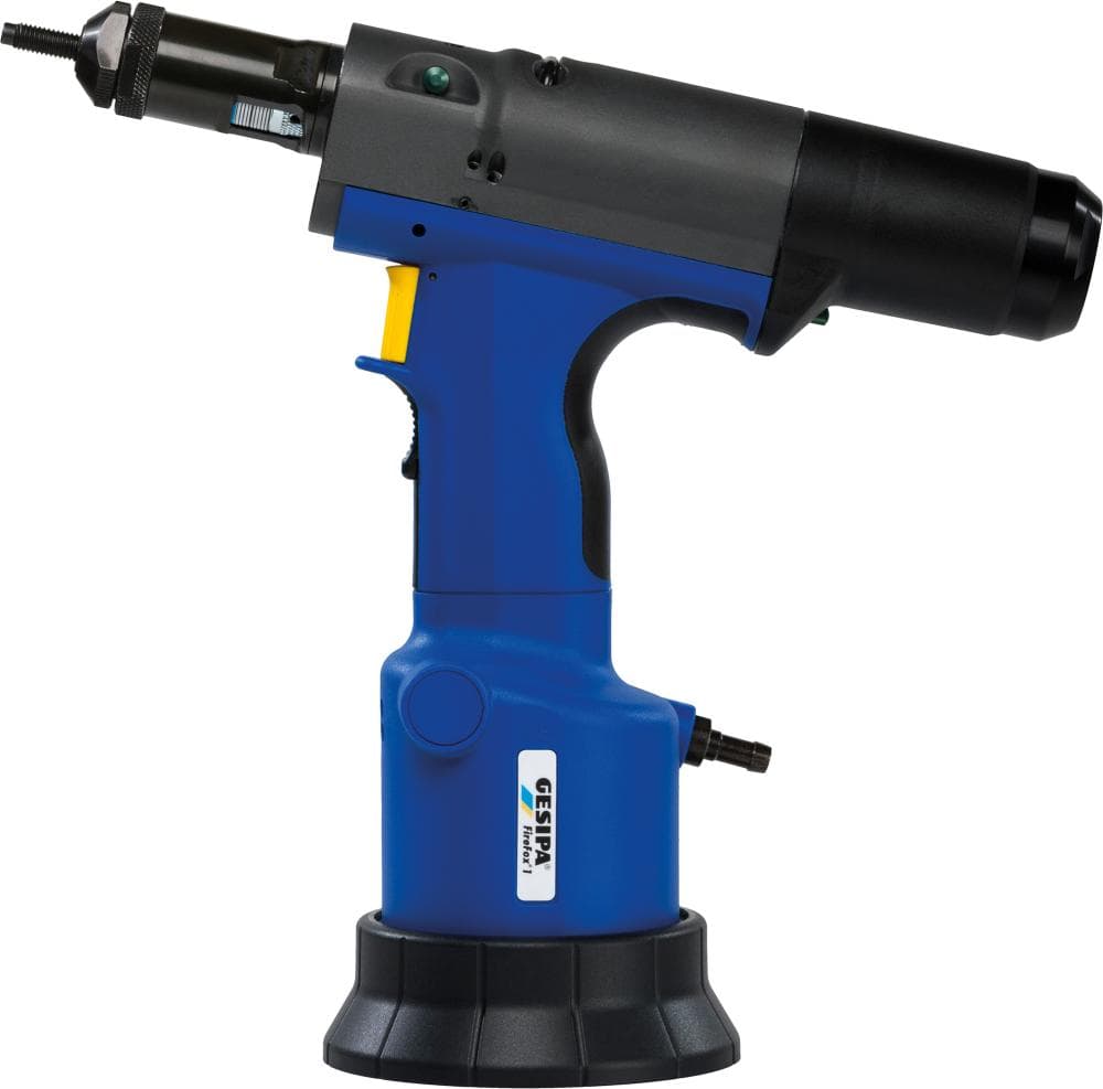 Pistol pneumatic-hidraulic de nituit piulițe filetate FireFox® 1, cursă 7.5mm, 12500N, 1605610, GESIPA