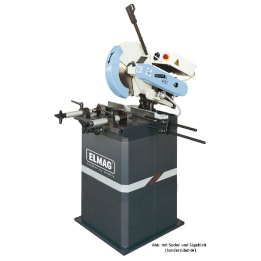 Mașină de debitat cu disc pentru aluminiu TA 400, 400V, 2200W, 78050, ELMAG