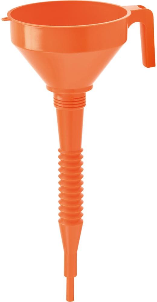 Pâlnie din polietilenă cu sită, tub de golire flexibil, 1.2l, Ø160mm, PRESSOL