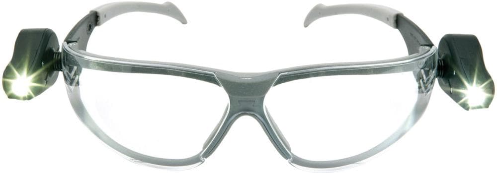Ochelari de protecție LIGHT VISION LED cu lanternă pe baterii, 3M