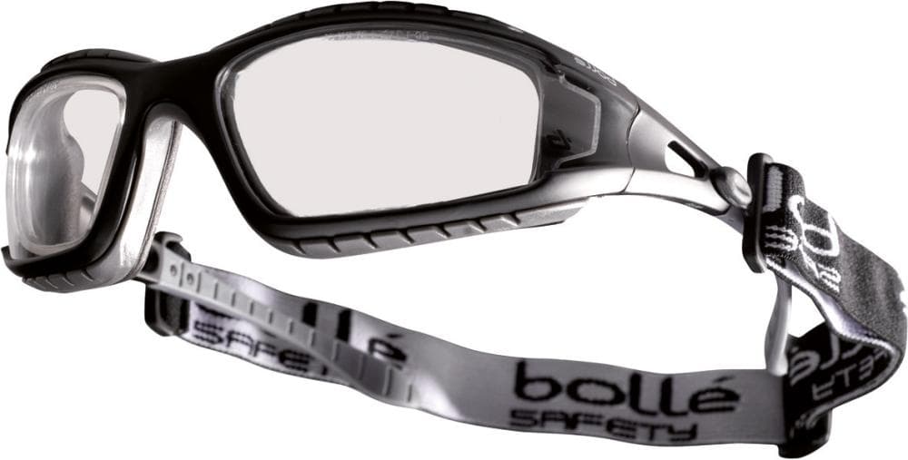 Ochelari de protecție Tracker transparenți, anti-zgârieturi și anti-aburire, BOLLE