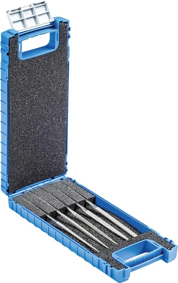 Set pile ac diamantate Nr. DF4205 D91, 5 buc, 140/70 mm, coadă 3 mm, granulație D91 fină, PFERD