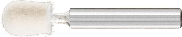 Corp din pâslă, formă de picătură, coadă 6 mm, 10x14 mm, 44101681, PFERD