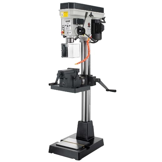 Mașină de găurit și filetat cu coloană și angrenaj PREMIUM V25E PGM, max 25mm în oțel, MK3, 230V, 750W, ELMAG