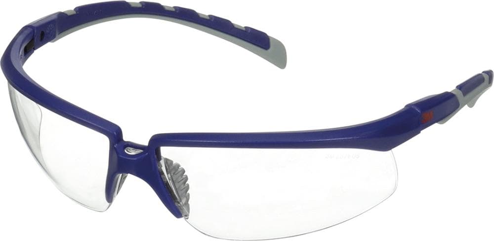 Ochelari de protecție Solus™ 2000, ramă albastru/gri, lentile transparente, 3M