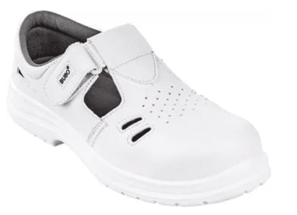 Sandale de protecție BUBO ESD, bombeu compozit CK S1 SRC ESD, albe, mărimea 37, Coverguard
