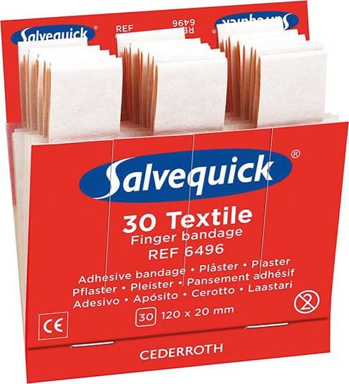 Set de reumplere Salvequick 42095, plasturi elastici pentru degete, SALVEQUICK