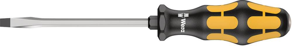Șurubelniță de impact pentru șuruburi drepte 3,5 x 0,6 x 80 mm cu cap de lovire, Wera