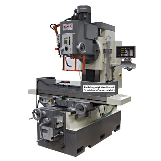 Mașină de frezat industrială UBF 140 V, 200/63 mm, ISO 50, 400V, 7500W, 82136, ELMAG