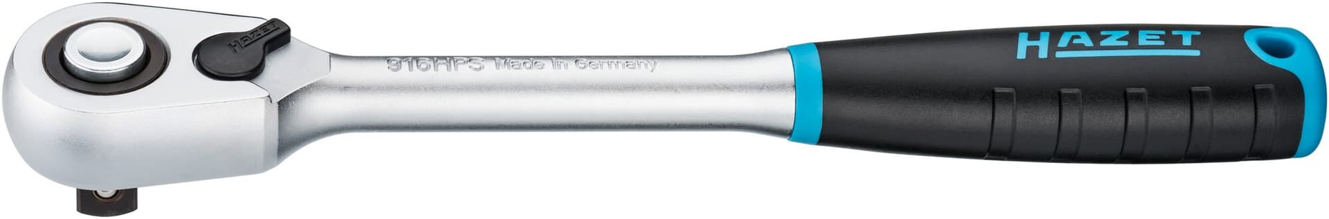 Antrenor clichet reversibil 1/2", 90 dinți, 275 mm, Nr. 916HPS, Hazet