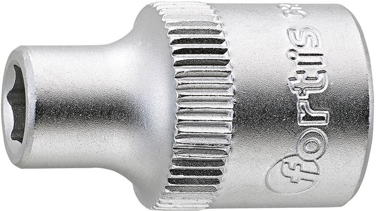 Cheie tubulară 3/8" 6 mm 6 canturi, FORTIS