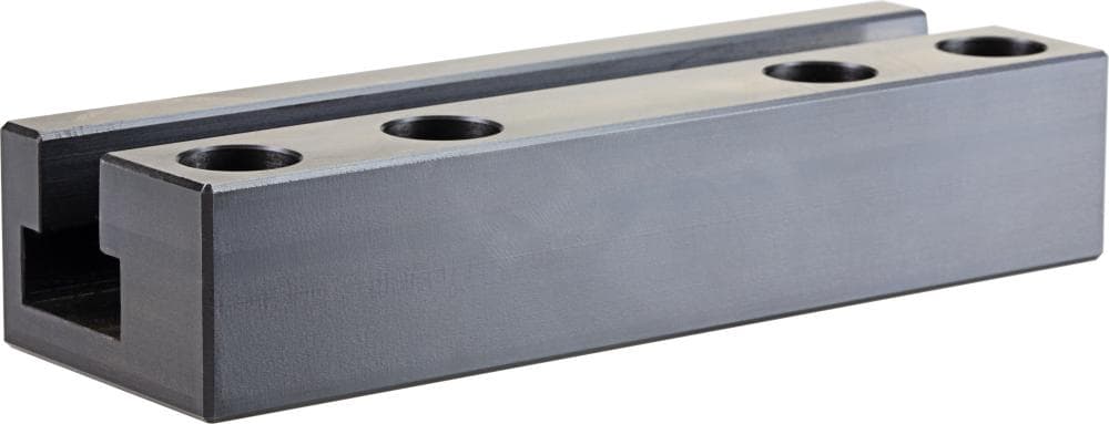 FlexiClamp șină transversală cu canal T de 14 mm (distanțe între canale 63, 100, 125 mm), TSCHORN