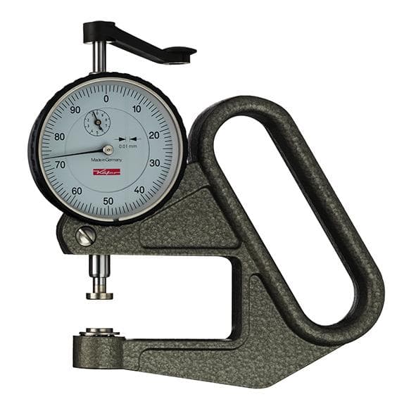 Aparat pentru măsurarea grosimilor, 0-10 mm, ieșire 50 mm, citire 0.01 mm, KÄFER