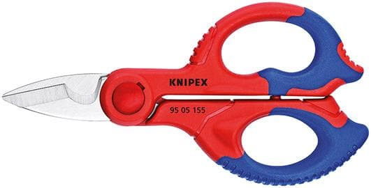Foarfecă pentru electricieni, 155 mm, 95 05 155 SB, KNIPEX