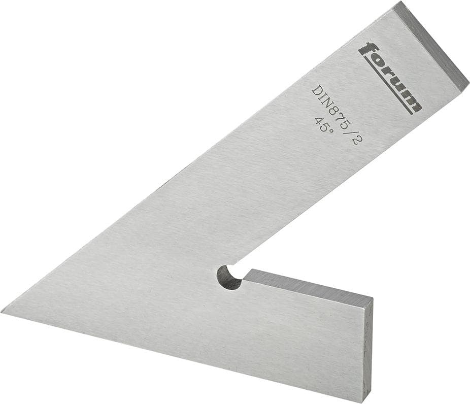 Echer ascuțit 45°, 120x80mm, DIN 875/2, FORUM