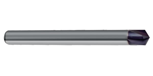 Freză de șanfrenat 120° (6014), carbură monobloc, TiAlN, tip N, coadă HA, GÜHRING