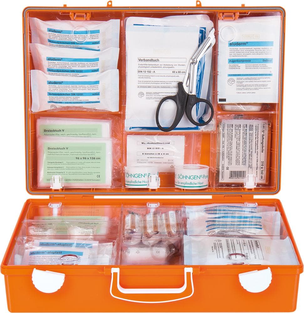 Trusă de prim ajutor, set 227 bucăți, Multi, DIN 13169, Söhngen