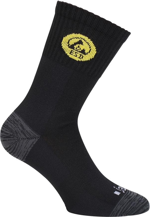 Șosete funcționale 8201 LIGHT ESD SOCK, negru-gri, Jalas