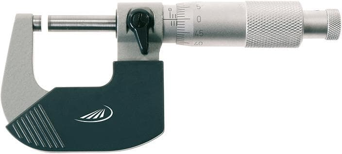 Micrometru de exterior 0-25 mm, citire 0,01 mm, pas 0,5 mm, HELIOS PREISSER